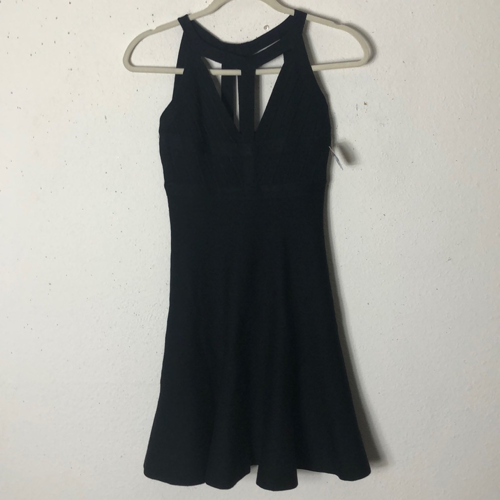 Balboa dress with cutout bodice mini dress NWT.    S